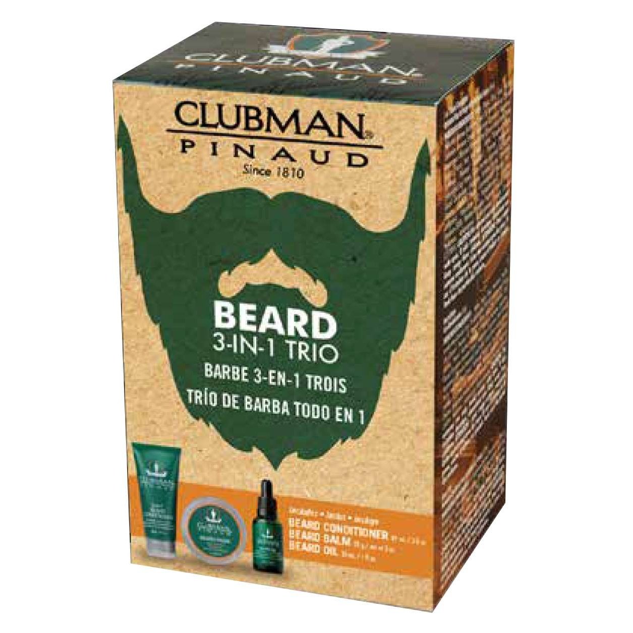 Clubman Pinaud Beard 3-In-1 Trio Clubman Pinaud Beard 3-In-1 Trio
