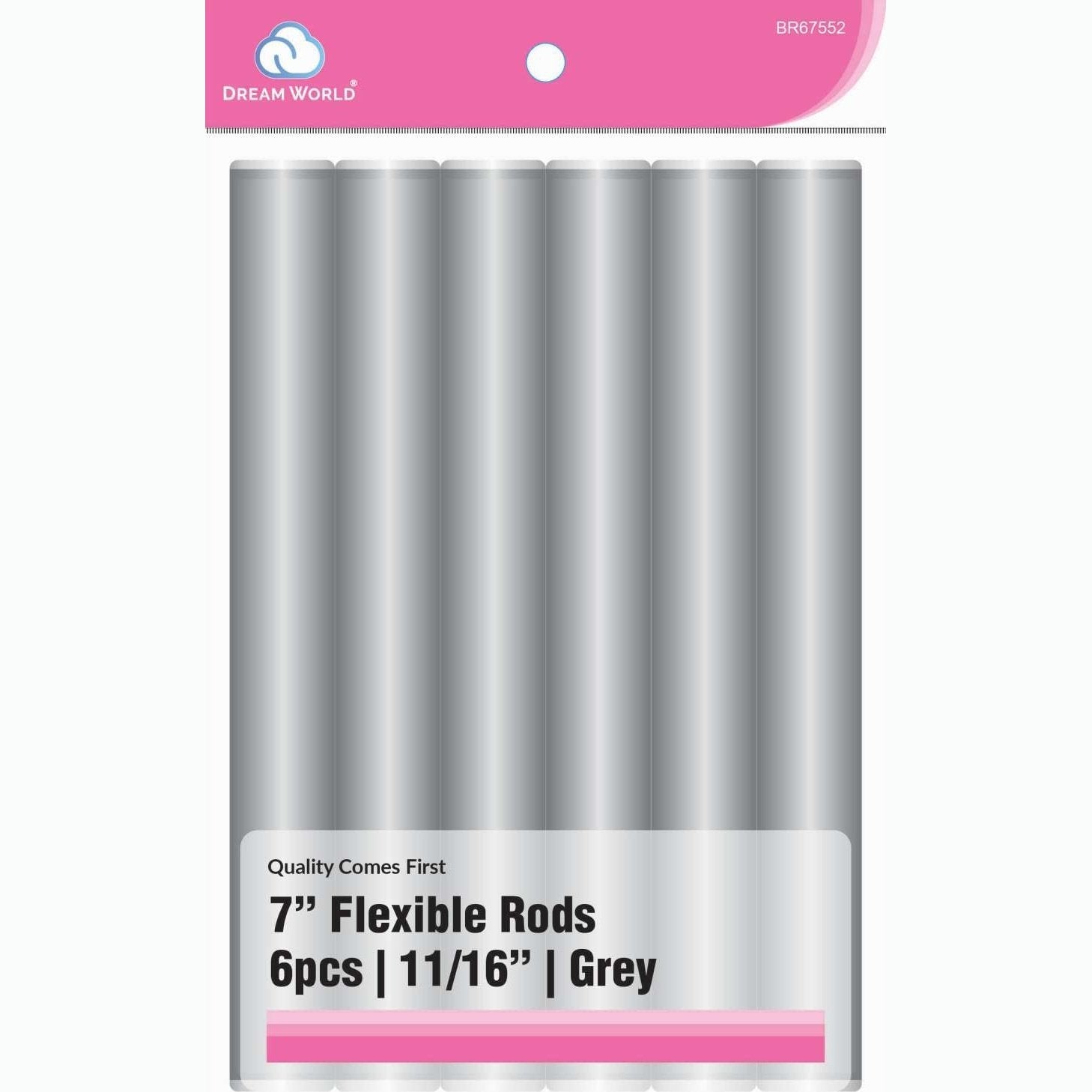 Brittny Rod Flex 7 Grey 6Ct - 0.6875 Brittny Rod Flex 7 Grey 6Ct - 0.6875