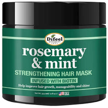 Difeel Sunflower Difeel Rosemary Mint Strengthening Hair Mask 12 Oz