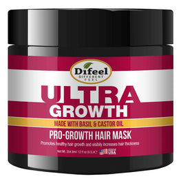 Difeel Sunflower Difeel Ultra Growth Hair Mask With Basil Castor Oil 8 Oz