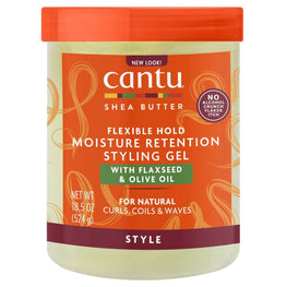 Cantu Shea Butter Maximum Hold Moisture Retention Styling Gel With Faxseed And Olive Oil